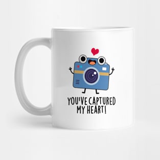 You've Captured My Heart Cute Camera Pun Mug